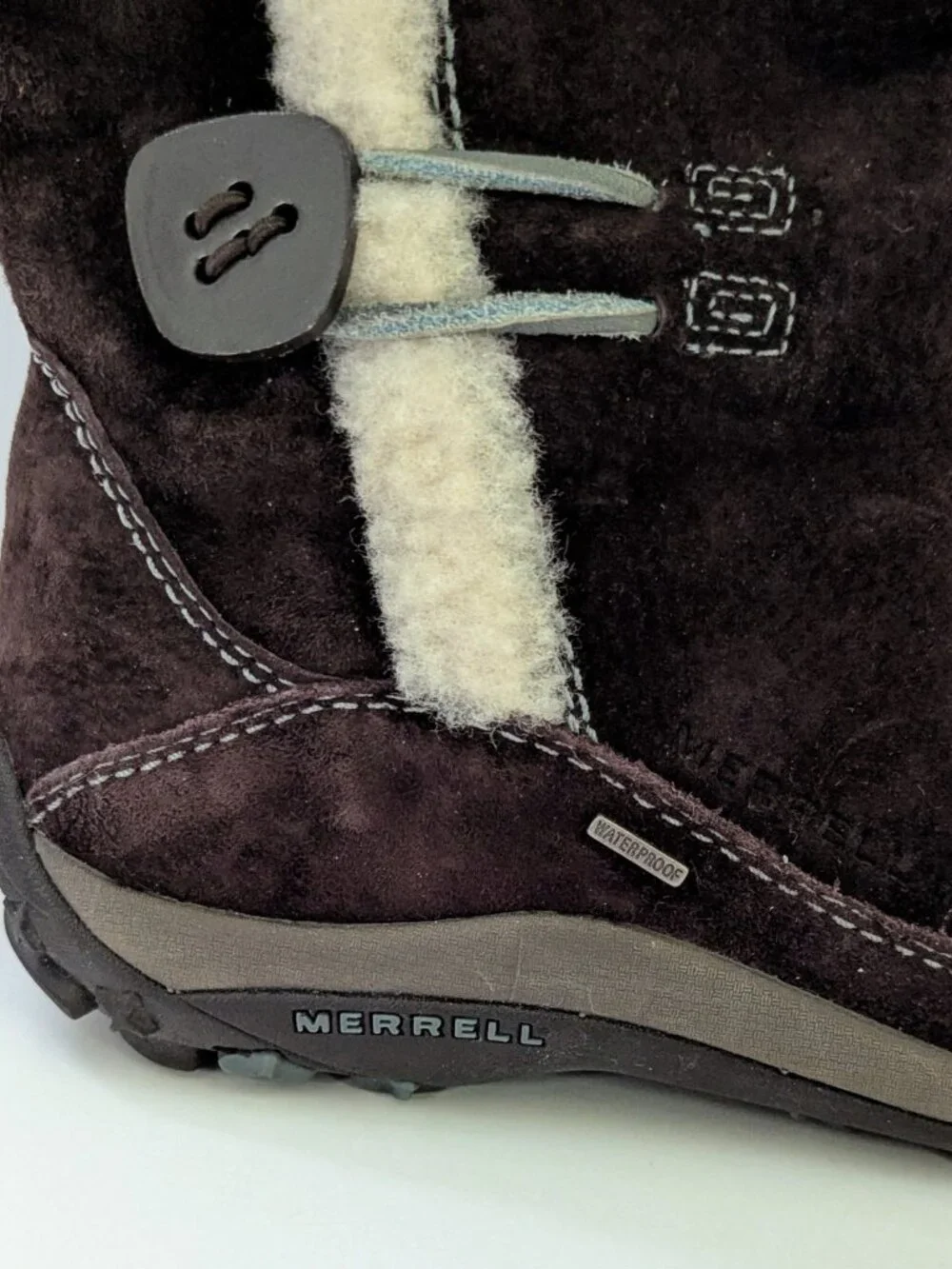 Merrell Yarra Women’s 7 Brown Suede Waterproof Primaloft Winter Boots